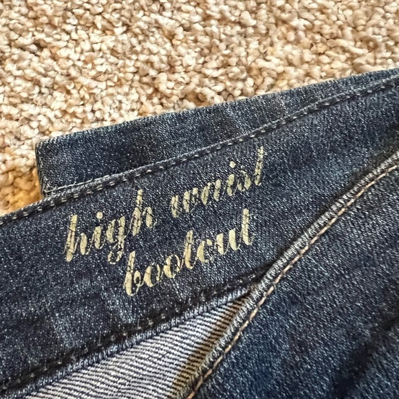 7 For All Mankind High Waist Bootcut Jeans - Picture 3 of 7